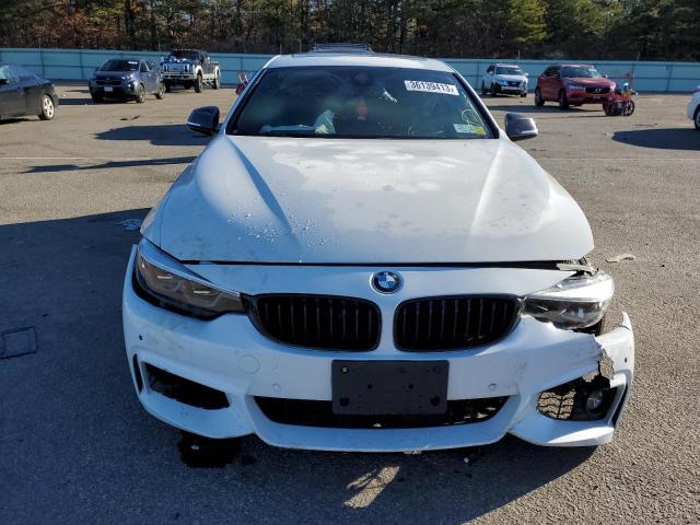 WBA4J5C51JBF06851 - 2018 BMW 440I GRAN COUPE WHITE photo 5