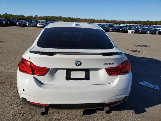 WBA4J5C51JBF06851 - 2018 BMW 440I GRAN COUPE WHITE photo 6