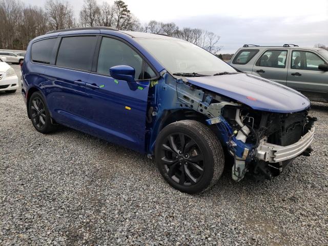 2C4RC1BG1JR293994 - 2018 CHRYSLER PACIFICA TOURING L BLUE photo 4