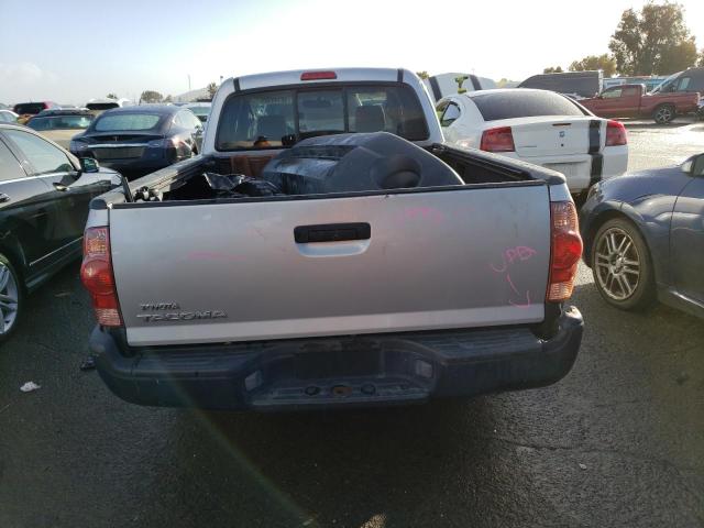 5TETX22N15Z061121 - 2005 TOYOTA TACOMA ACCESS CAB ვერცხლისფერი ფოტო 6
