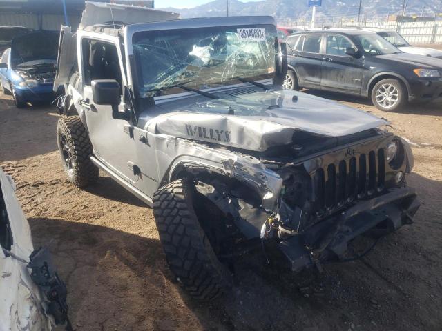 1C4AJWAGXFL625996 - 2015 JEEP WRANGLER SPORT SILVER photo 4