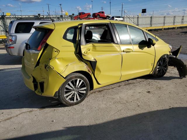 JHMGK5H78GX018415 - 2016 HONDA FIT EX YELLOW photo 3