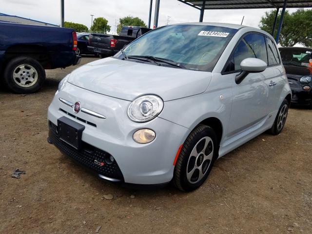 3C3CFFGE7HT600680 - 2017 FIAT 500 ELECTRIC  photo 2