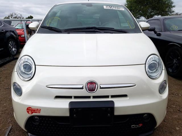 3C3CFFGE4HT600538 - 2017 FIAT 500 ELECTRIC  photo 9