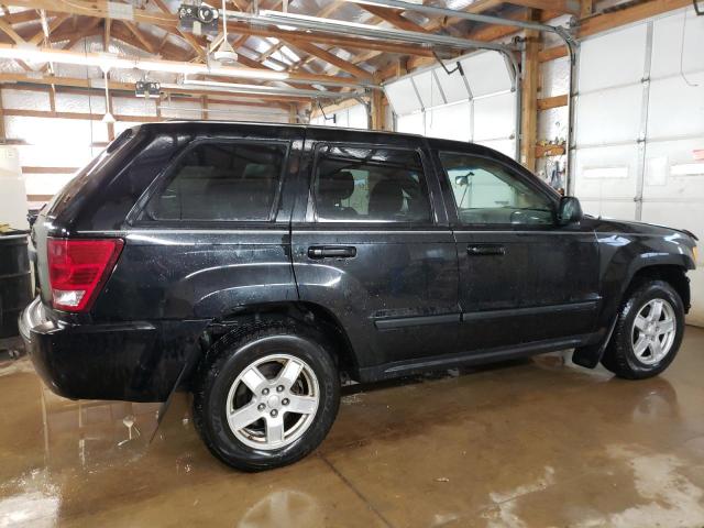 1J8GR48KX7C667998 - 2007 JEEP GRAND CHER LAREDO BLACK photo 3