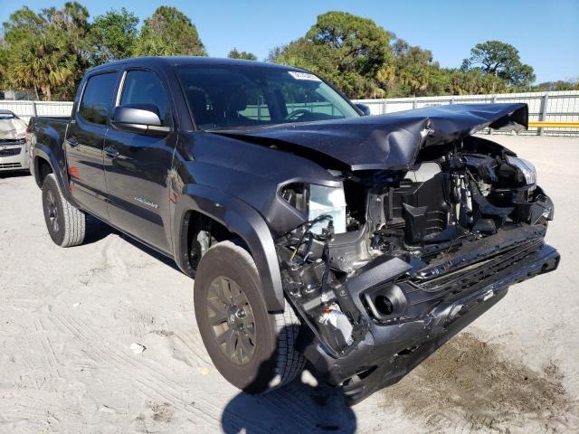 3TYAX5GN3NT059180 - 2022 TOYOTA TACOMA DOUBLE CAB GRAY photo 4