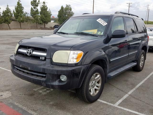 5TDBT48A16S266766 - 2006 TOYOTA SEQUOIA LIMITED  photo 2