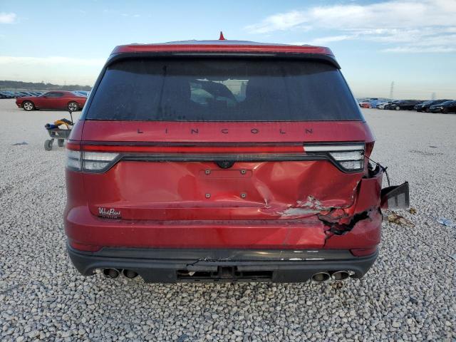 5LM5J7XC8LGL19937 - 2020 LINCOLN AVIATOR RESERVE RED photo 6