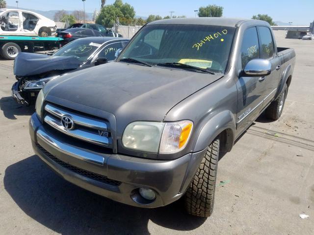 5TBET34115S492732 - 2005 TOYOTA TUNDRA DOUBLE CAB SR5  photo 2