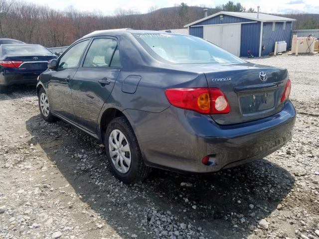 2T1BU4EE6AC337420 - 2010 TOYOTA COROLLA BASE  photo 3