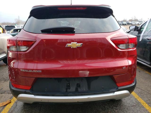 KL79MPS28MB094204 - 2021 CHEVROLET TRAILBLAZE LT RED photo 6