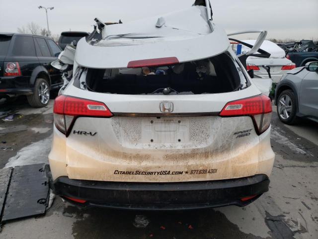 3CZRU6H10NM753148 - 2022 HONDA HR-V SPORT WHITE photo 6