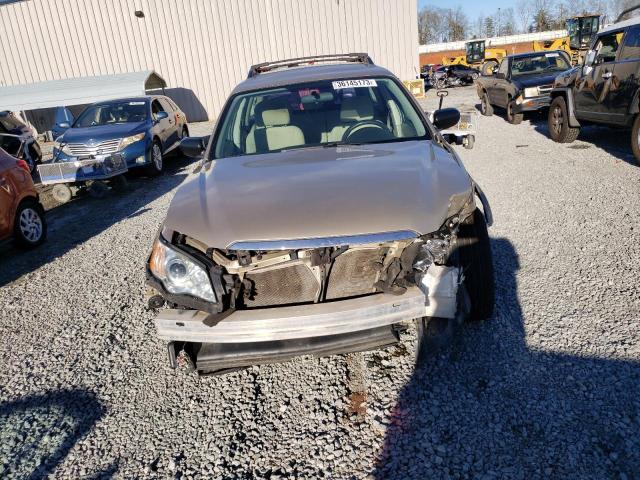 4S4BP61CX97328316 - 2009 SUBARU OUTBACK 2.5I GOLD photo 5