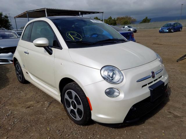 3C3CFFGE9HT502881 - 2017 FIAT 500 ELECTRIC  photo 1