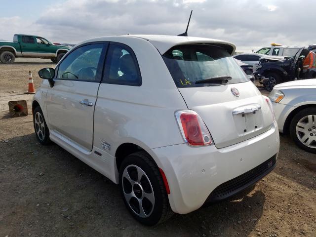 3C3CFFGE9HT502881 - 2017 FIAT 500 ELECTRIC  photo 3