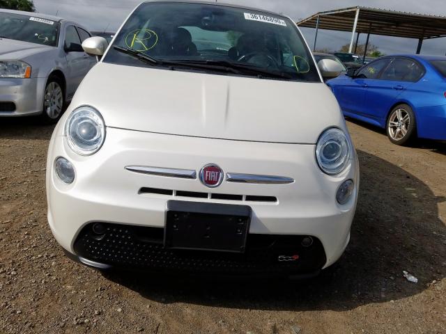 3C3CFFGE9HT502881 - 2017 FIAT 500 ELECTRIC  photo 9