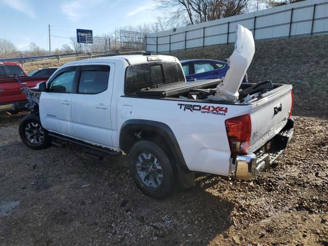 3TMCZ5ANXHM094780 - 2017 TOYOTA TACOMA DOUBLE CAB WHITE photo 2