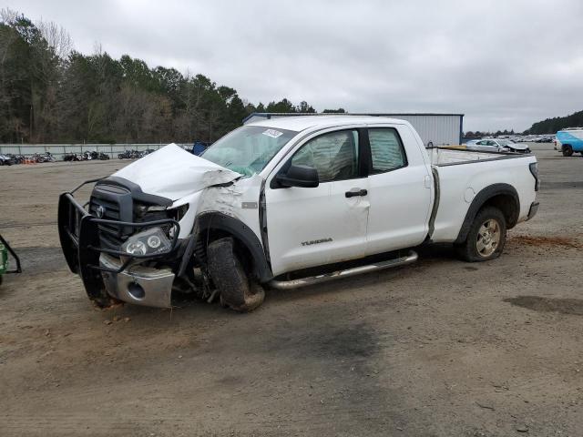 5TFRV54108X062249 - 2008 TOYOTA TUNDRA DOUBLE CAB WHITE photo 1