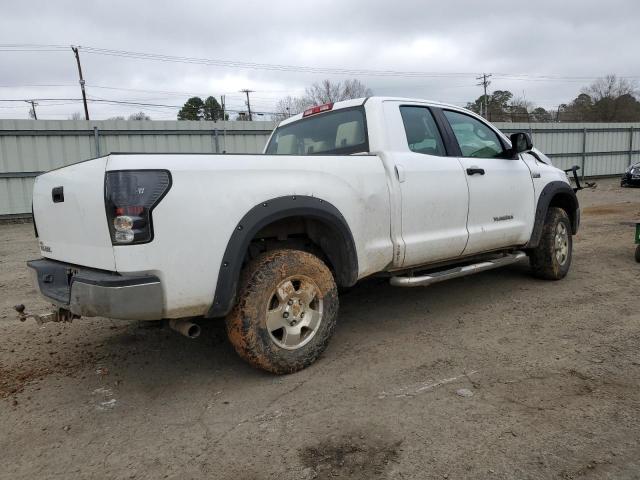 5TFRV54108X062249 - 2008 TOYOTA TUNDRA DOUBLE CAB WHITE photo 3