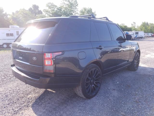 SALGS2FE0HA370578 - 2017 LAND ROVER RANGE ROVER SUPERCHARGED  photo 4