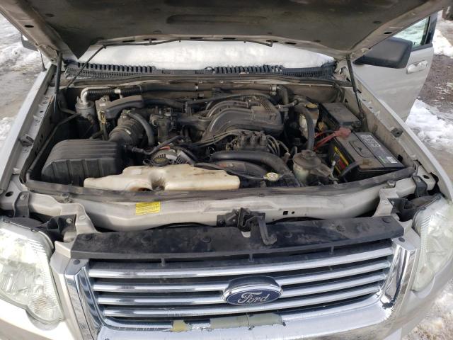 1FMEU73E77UB77301 - 2007 FORD EXPLORER XLT SILVER photo 12