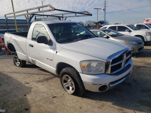 1D7HA16N48J244593 - 2008 DODGE RAM 1500 ST WHITE photo 4