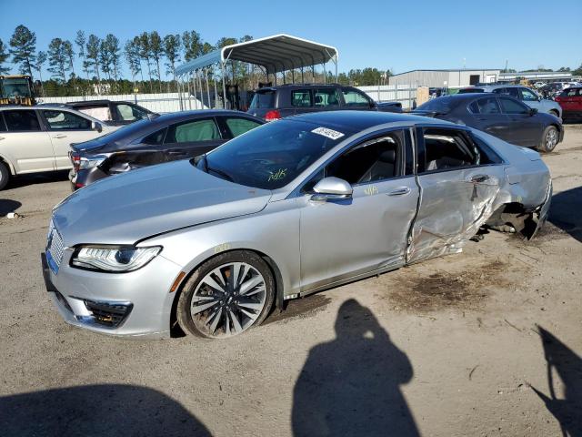 3LN6L5DC4HR612096 - 2017 LINCOLN MKZ SELECT SILVER photo 1