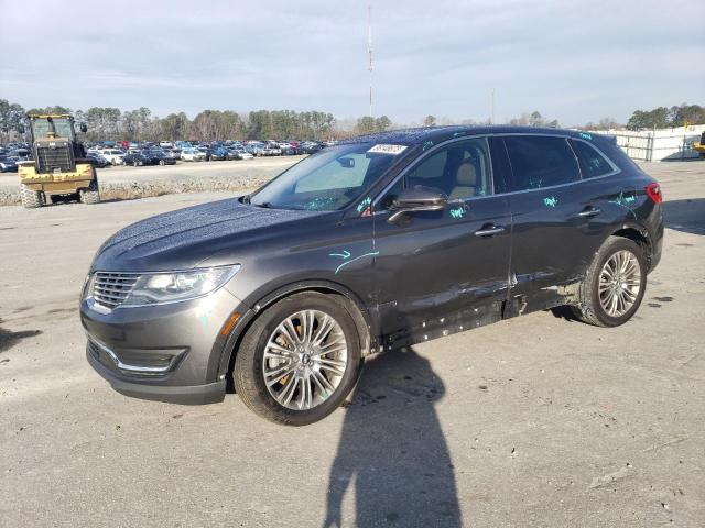 2LMPJ6LRXJBL37509 - 2018 LINCOLN MKX RESERVE Գրաֆիտ լուսանկար 1