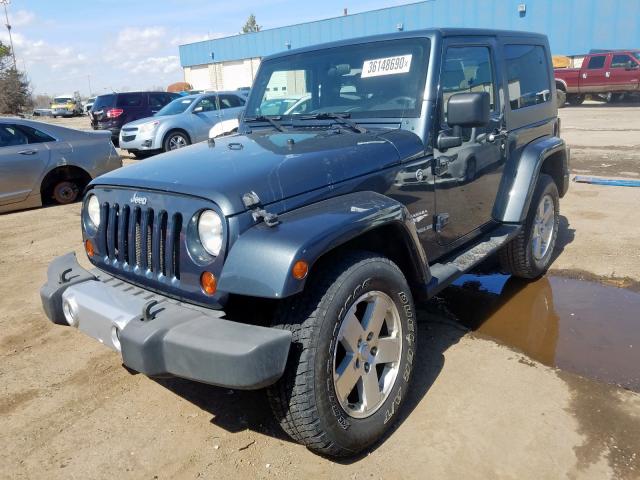 1J4FA54148L534386 - 2008 JEEP WRANGLER SAHARA  photo 2