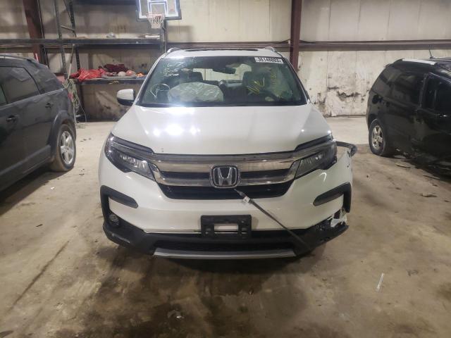 5FNYF6H09KB044964 - 2019 HONDA PILOT ELITE WHITE photo 5