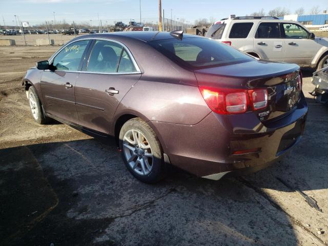 1G11C5SLXFF242938 - 2015 CHEVROLET MALIBU 1LT 棕色 照片 2