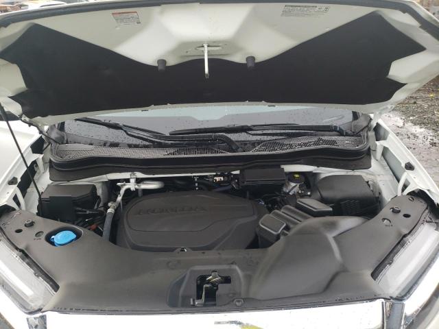5FNYF8H52NB017326 - 2022 HONDA PASSPORT EXL WHITE photo 11