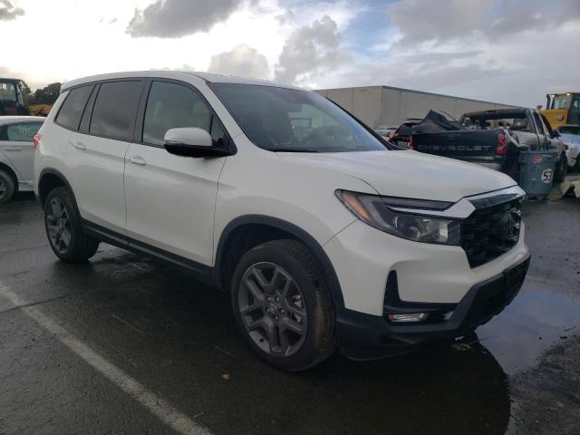 5FNYF8H52NB017326 - 2022 HONDA PASSPORT EXL WHITE photo 4