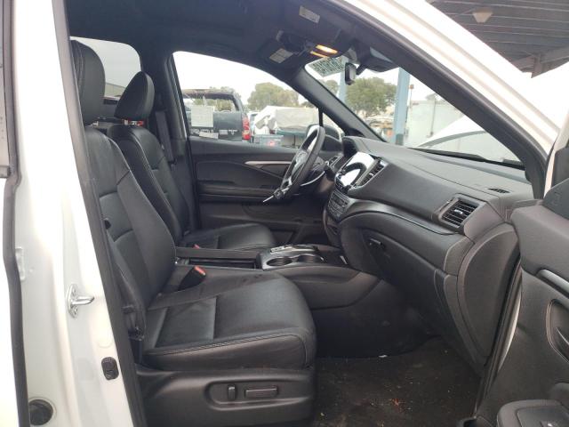 5FNYF8H52NB017326 - 2022 HONDA PASSPORT EXL WHITE photo 7