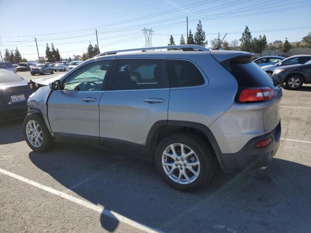 1C4PJLCBXEW131595 - 2014 JEEP CHEROKEE LATITUDE SILVER photo 2