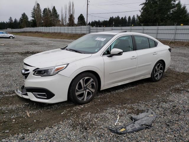 4S3BWAN63N3002681 - 2022 SUBARU LEGACY LIMITED WHITE photo 1