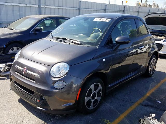 3C3CFFGE7HT634358 - 2017 FIAT 500 ELECTRIC  photo 2