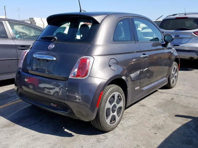 3C3CFFGE7HT634358 - 2017 FIAT 500 ELECTRIC  photo 4