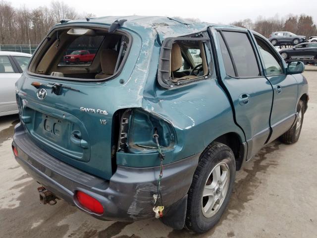 KM8SC13D03U424663 - 2003 HYUNDAI SANTA FE GLS  photo 4