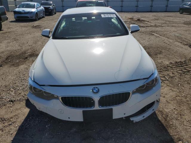 WBA4Z1C57JEC73283 - 2018 BMW 430I WHITE photo 5