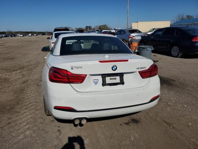 WBA4Z1C57JEC73283 - 2018 BMW 430I WHITE photo 6