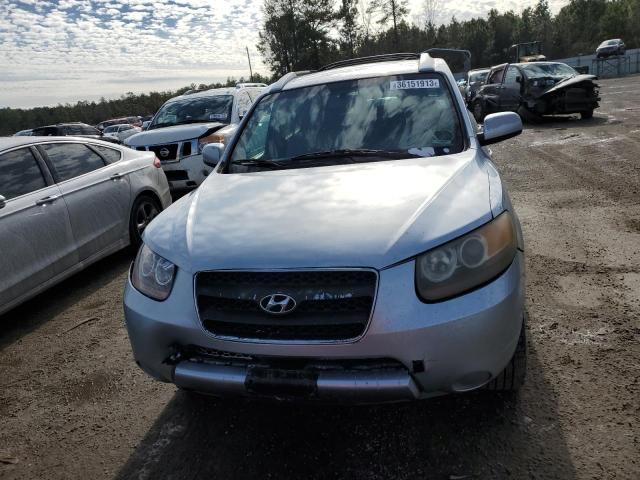 5NMSH13E57H008345 - 2007 HYUNDAI SANTA FE SE SILVER photo 5