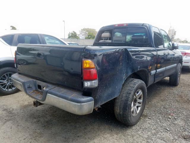 5TBRT341X1S163944 - 2001 TOYOTA TUNDRA ACCESS CAB  照片 4