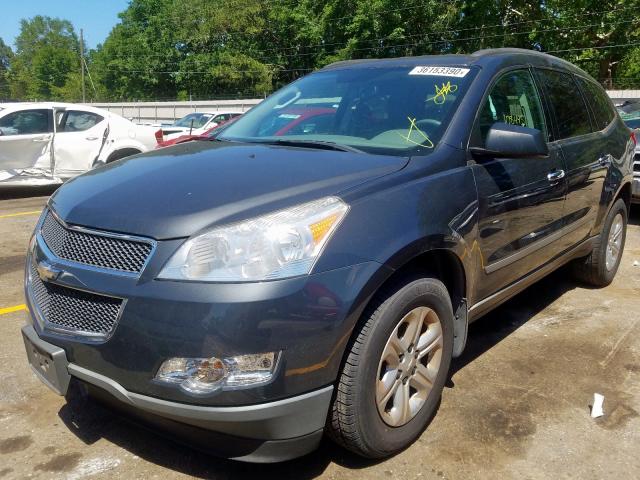 1GNKVFED4CJ306357 - 2012 CHEVROLET TRAVERSE LS  photo 2