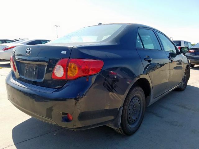 1NXBU40E39Z140917 - 2009 TOYOTA COROLLA BASE  photo 4