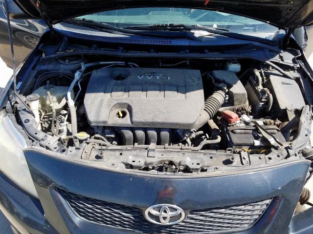 1NXBU40E39Z140917 - 2009 TOYOTA COROLLA BASE  photo 7