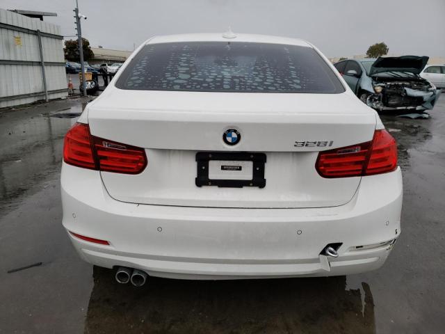 WBA3C1C54EK109927 - 2014 BMW 328 I SULEV WHITE photo 6
