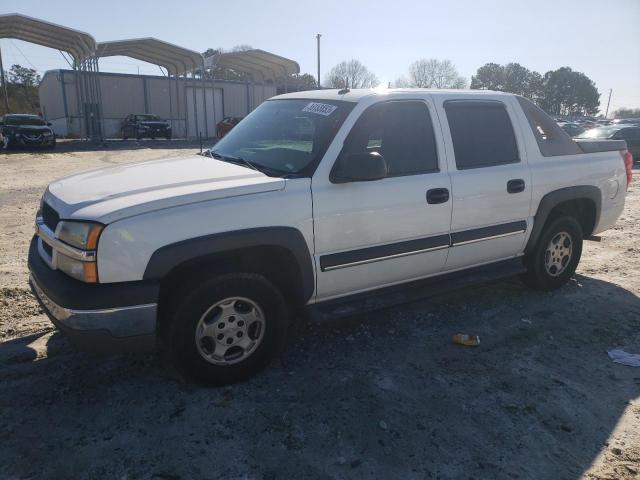 3GNEC13T03G325294 - 2003 CHEVROLET AVALANCHE C1500 WHITE photo 1