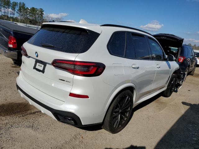 5UXCR4C08N9N11267 - 2022 BMW X5 SDRIVE 40I WHITE photo 3