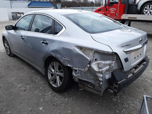 1N4AL3AP3DN438437 - 2013 NISSAN ALTIMA 2.5 SILVER photo 2